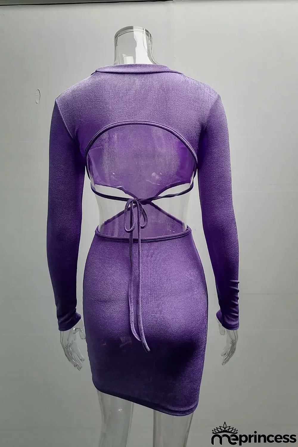 Apricot Fashion Sexy Solid Hollowed Out O Neck One Step Skirt Dresses