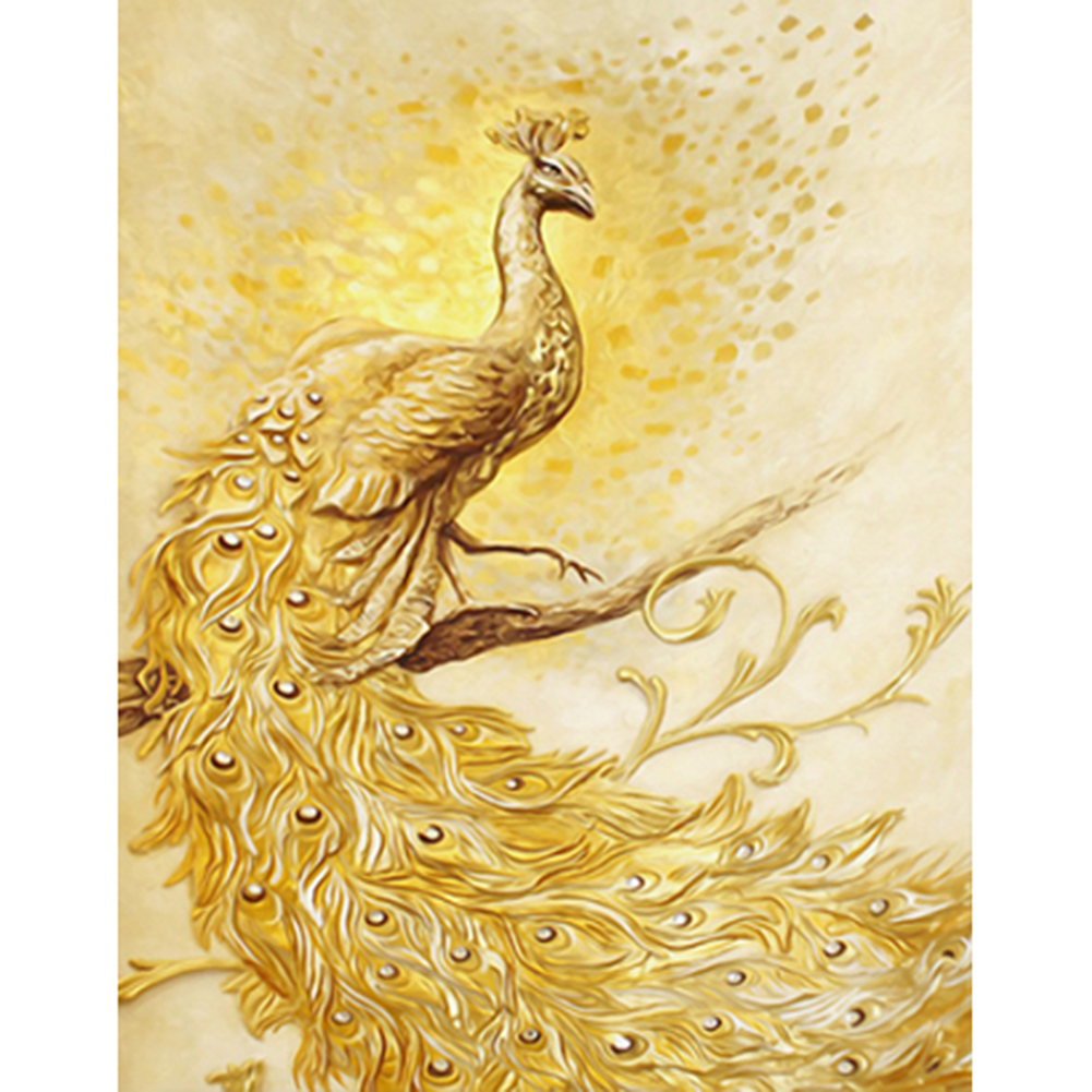 

Peacock Correlation Diagram-Round Drill Diamond Painting-30*40CM, 501 Original