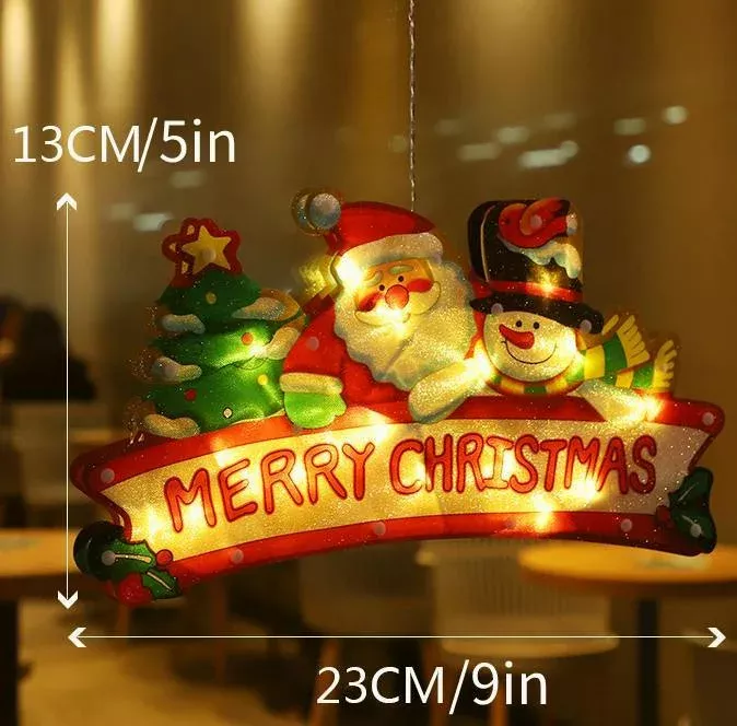 CHRISTMAS PRE-SALE🎄Christmas Window Hanging Lights