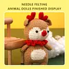Deer Crochet Kit with Step-By-Step Video Tutorials, Crochet Hooks for Gift Home decor