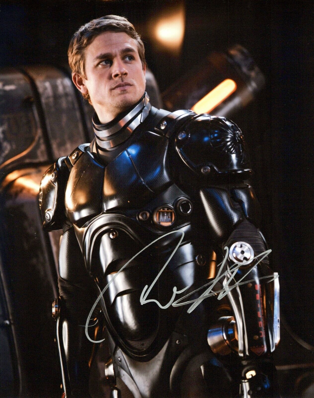 Charlie Hunnam Pacific Rim autographed Photo Poster painting signed 8x10 #1 Raleigh Becket