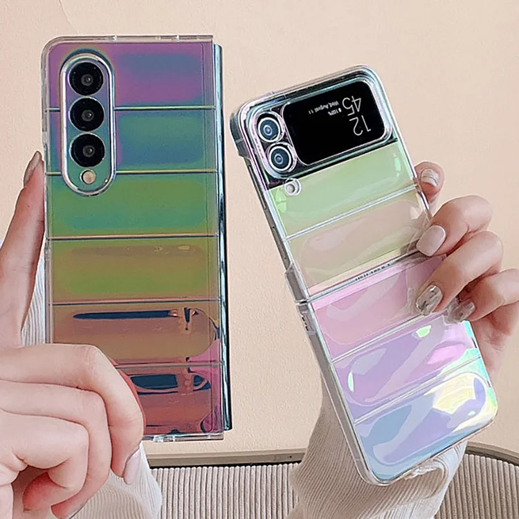 Fashion Transparent Fold Samsung Phone Case