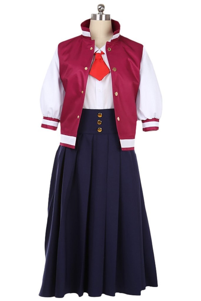 Zombie Land Saga Nikaido Saki Cosplay Costume
