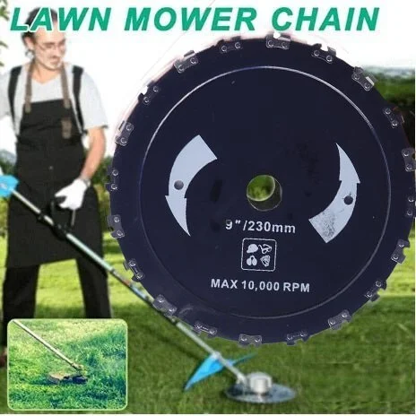 High Power Lawn Mower Saw Blade - 24 Teeth