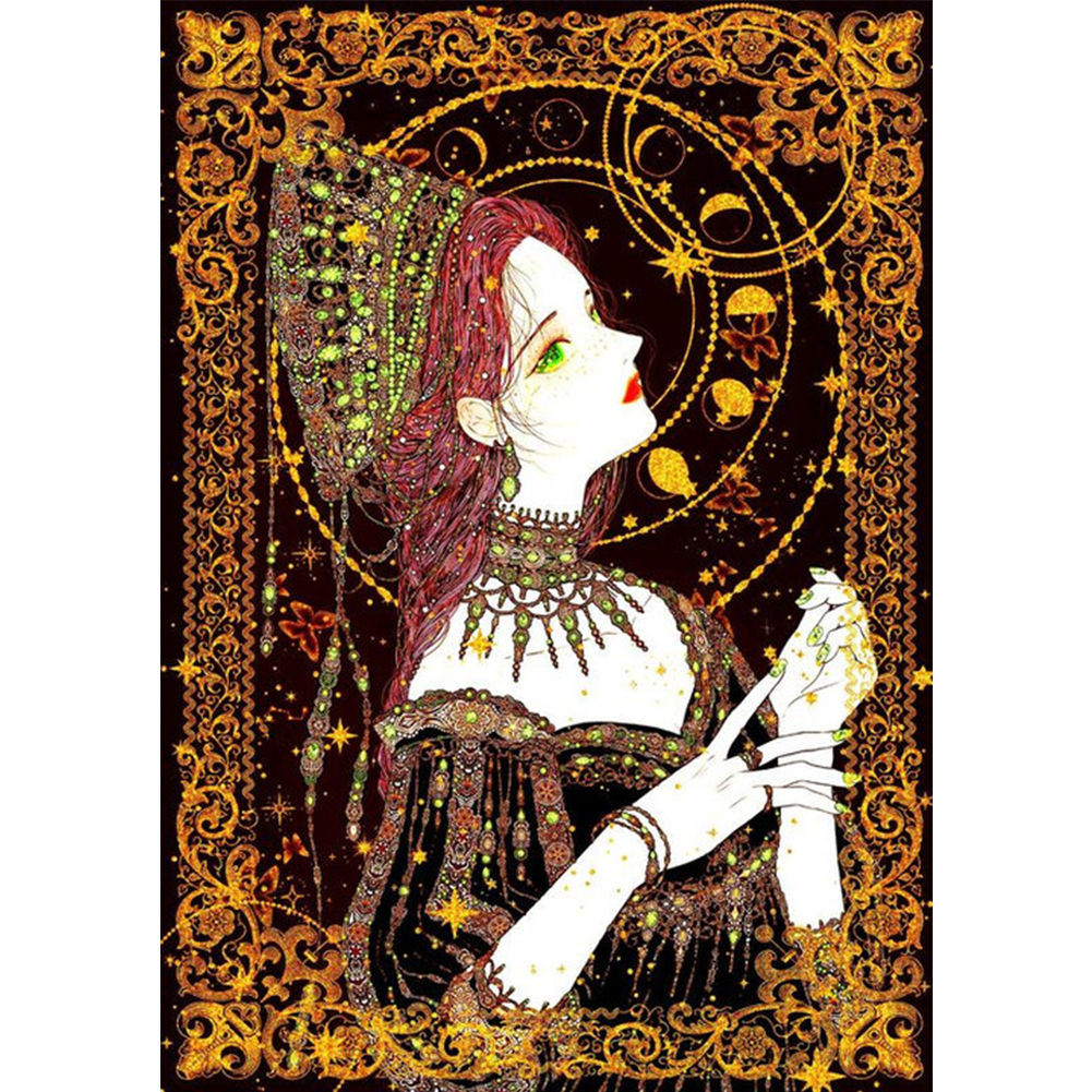 

Girl - Round Drill Diamond Painting - 30*40CM, 501 Original