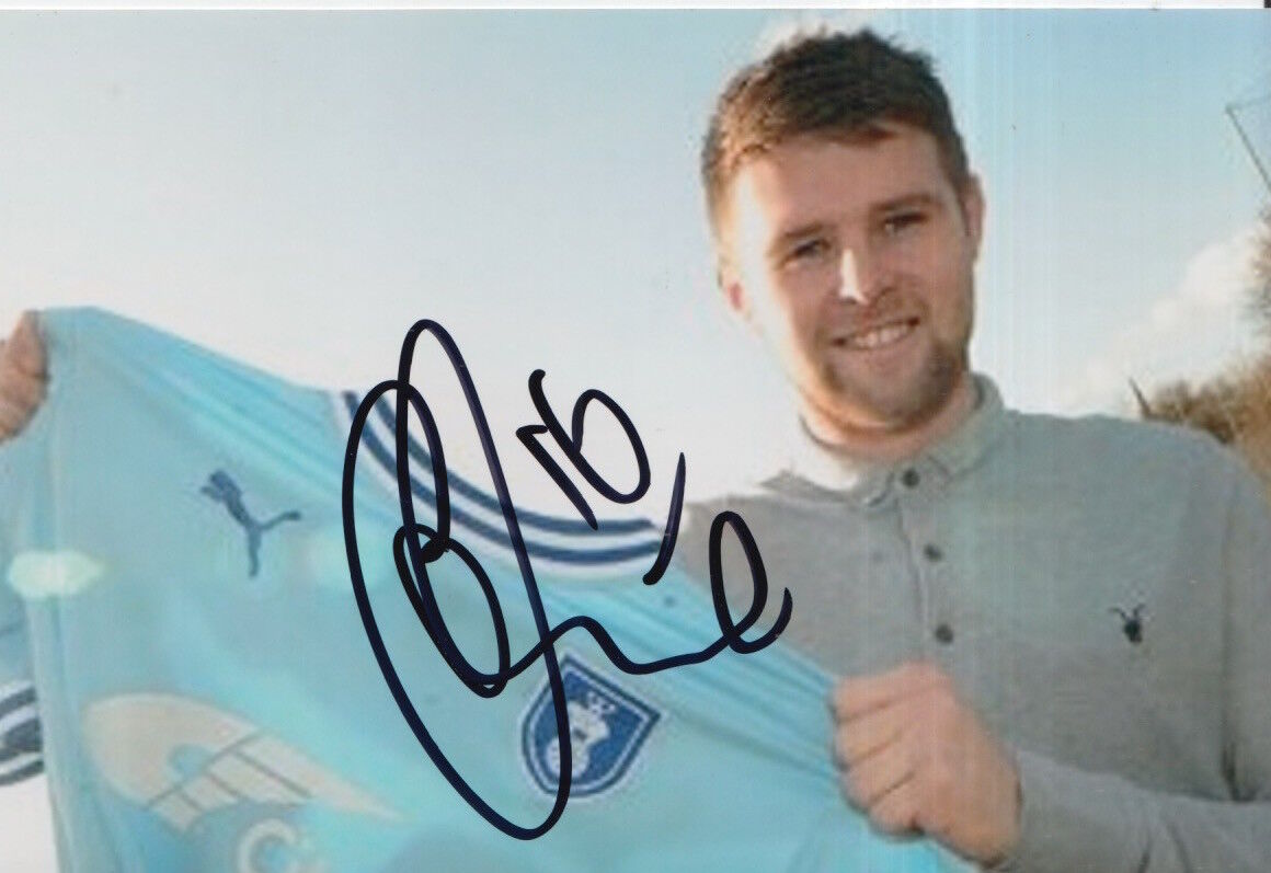 COVENTRY CITY HAND SIGNED OLIVER NORWOOD 6X4 Photo Poster painting 2.