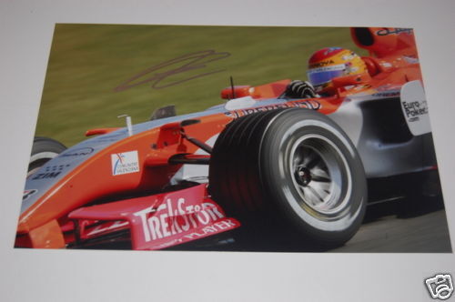 Adrian Valles Hand Signed Photo Poster painting 12x8.