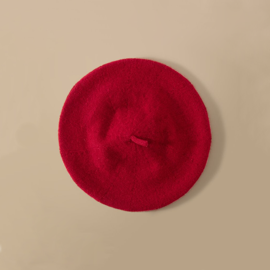 REAL SILK LIFE 100% Cashmere Beret Super Soft REAL SILK LIFE