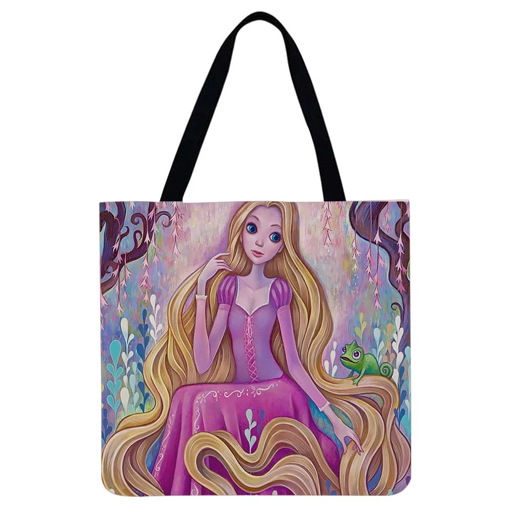 Linen Tote Bag -  Disney Princess