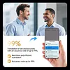 Bluetooth-compatible Translation Earbuds Real Time with Touch Control Color Screen Charging Case AI Language Translator Earbuds for Travel Business