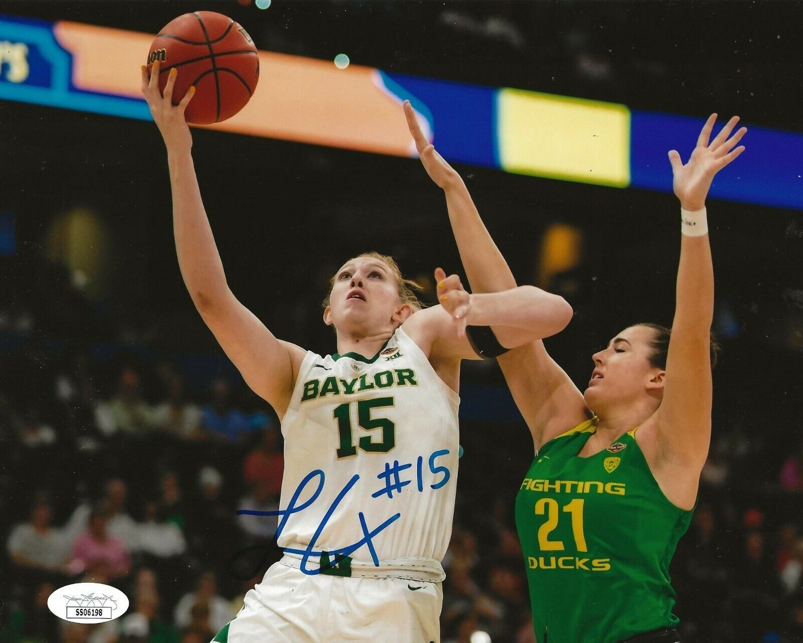 Lauren Cox signed Baylor Lady Bears 8x10 Photo Poster painting autographed 4 JSA