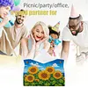 Sunflower Diamond Painting Tissue Box 7.48x5.12Inch Diamond Art Tissue Box 5D Diamond Art Tissue Cover for Kitchen Restaurant Bar Office Parties