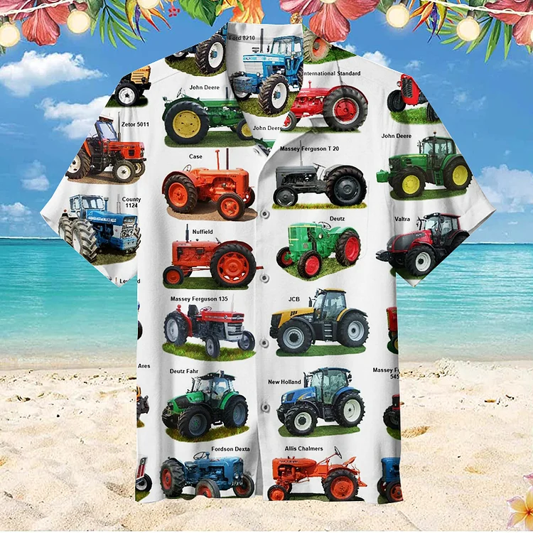 Hey, Man, Driving A Tractor? | Unisex Hawaiian Shirt