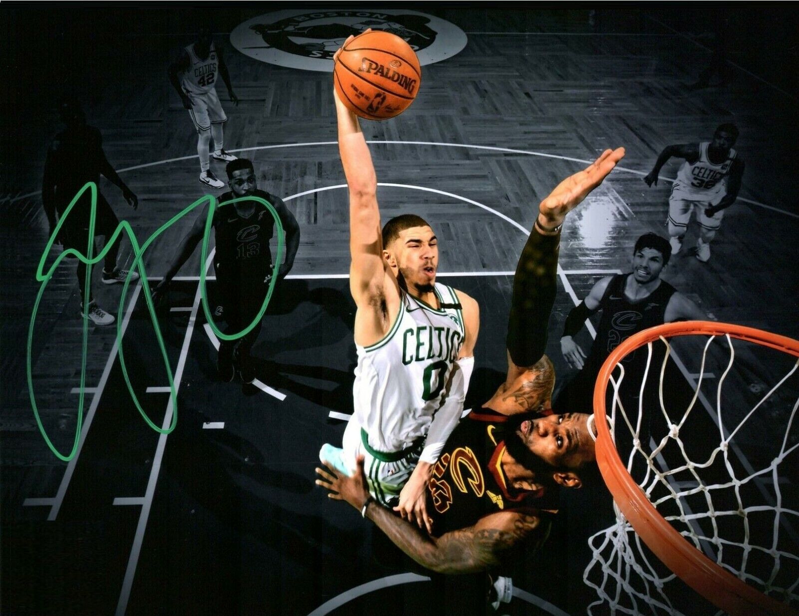 Jayson Tatum Autographed Signed 8x10 Photo Poster painting ( Celtics ) REPRINT