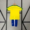 1998 Retro Brazil Home Football Shirt 1:1 Thai Quality Kids Size