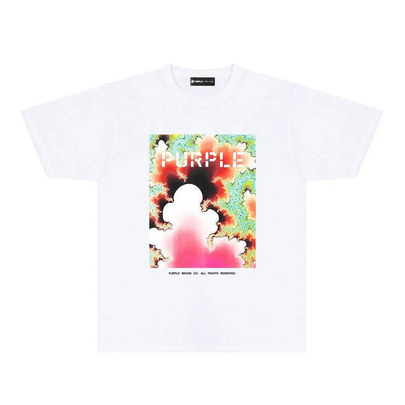 Purple fashion T-shirt