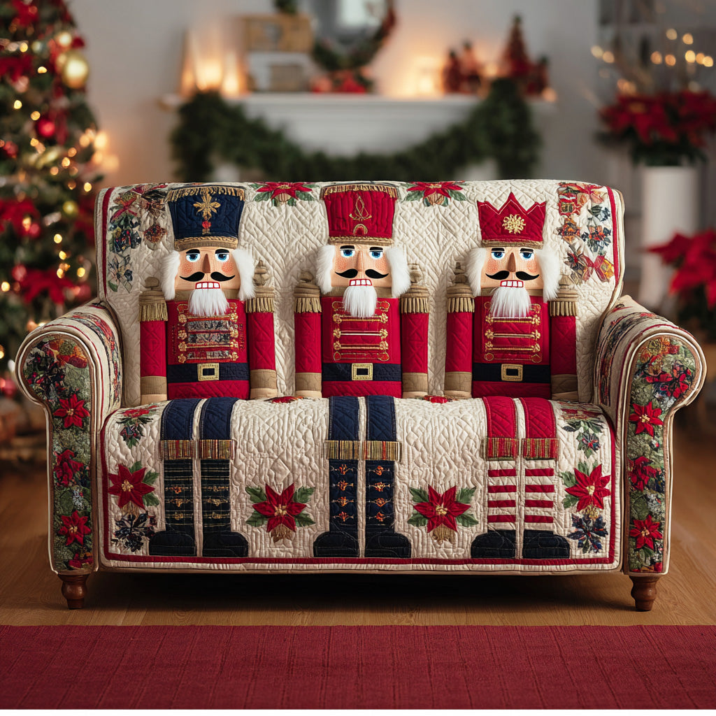 Toyland Soldier Quilted Sofa Cover NCU0TD1809 everthome