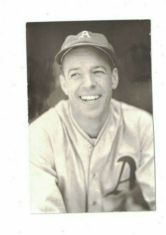 Bill Werber Philadelphia Athletics 4x6 Blank Back Postcard Photo Poster painting Card RH2