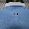 2025/2026 Player Version Long Sleeve Manchester City Home Football Shirt 1:1 Thai Quality