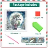 Christmas Unicorn - Crystal Rhinestone Diamond Painting