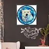 Diamond Painting-DIY Full Round Drill Stained Glass Polar Bear