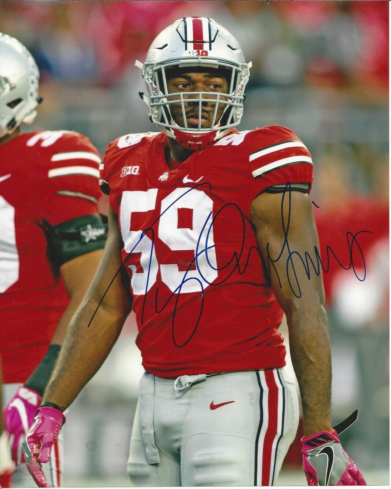 Ty'Quan Lewis Autographed 8x10 Ohio StateB475