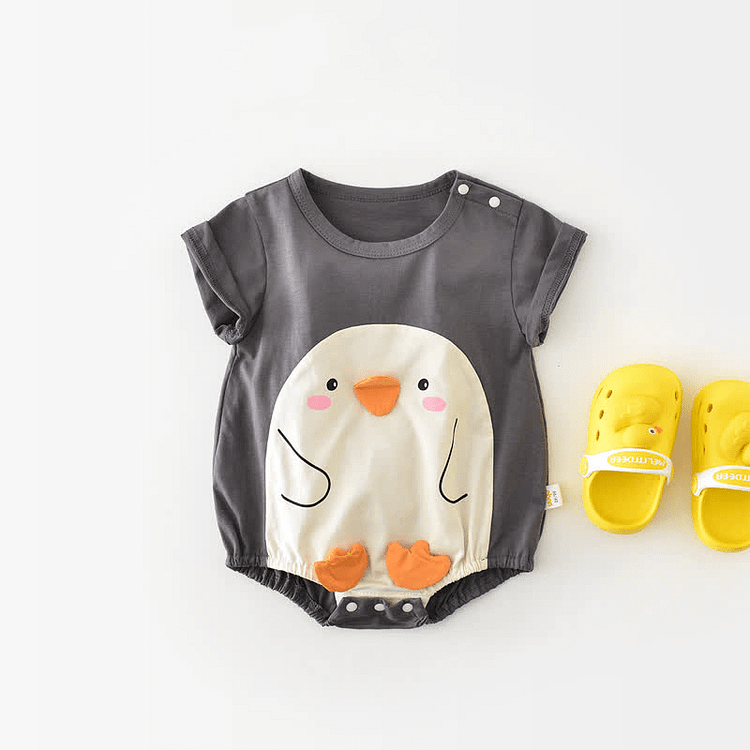 Baby Penguin Crew Neck Bodysuit