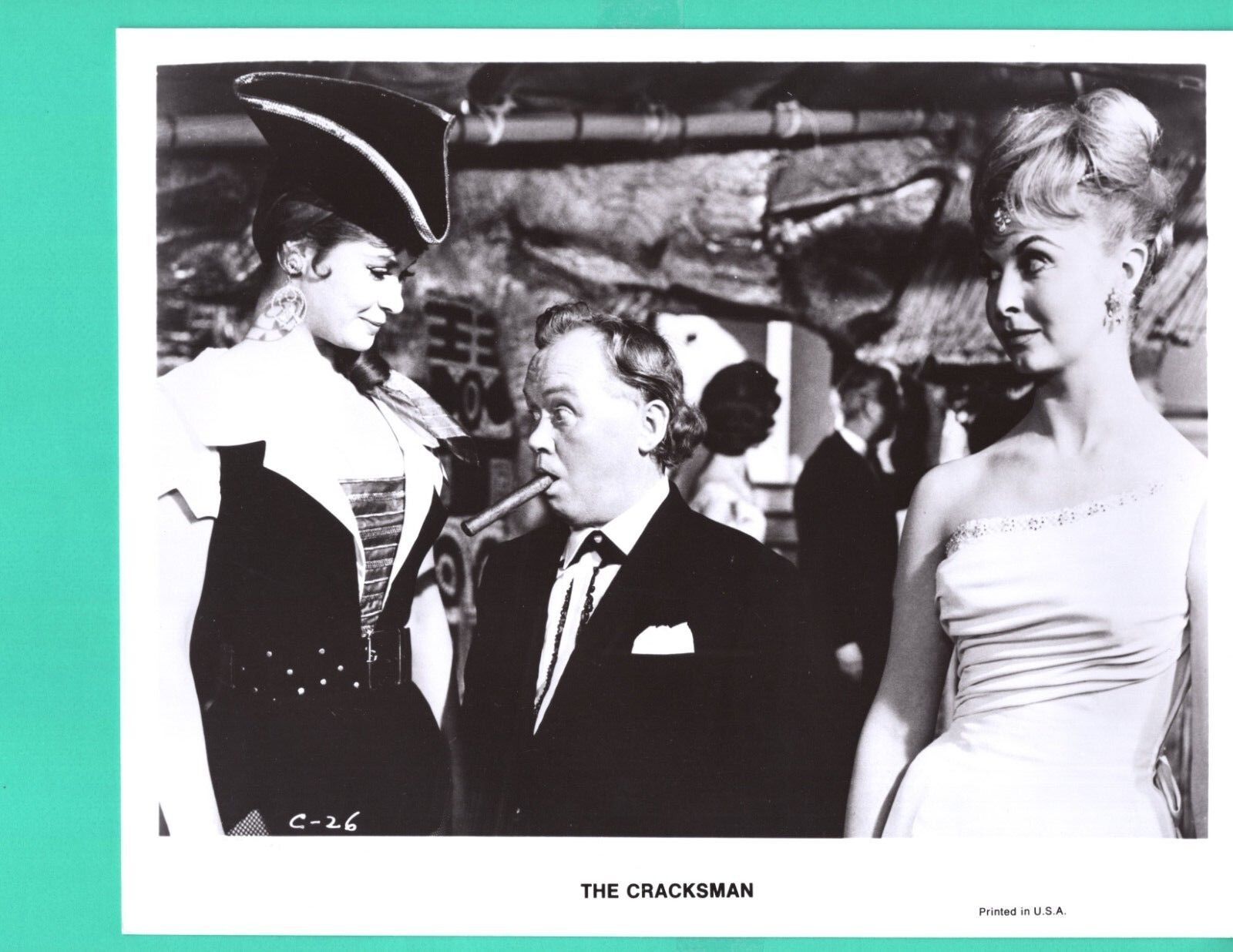 CHARLIE DRAKE NYREE DAWN PORTER 1963 Movie Promo Photo Poster painting 8x10 The Cracksman