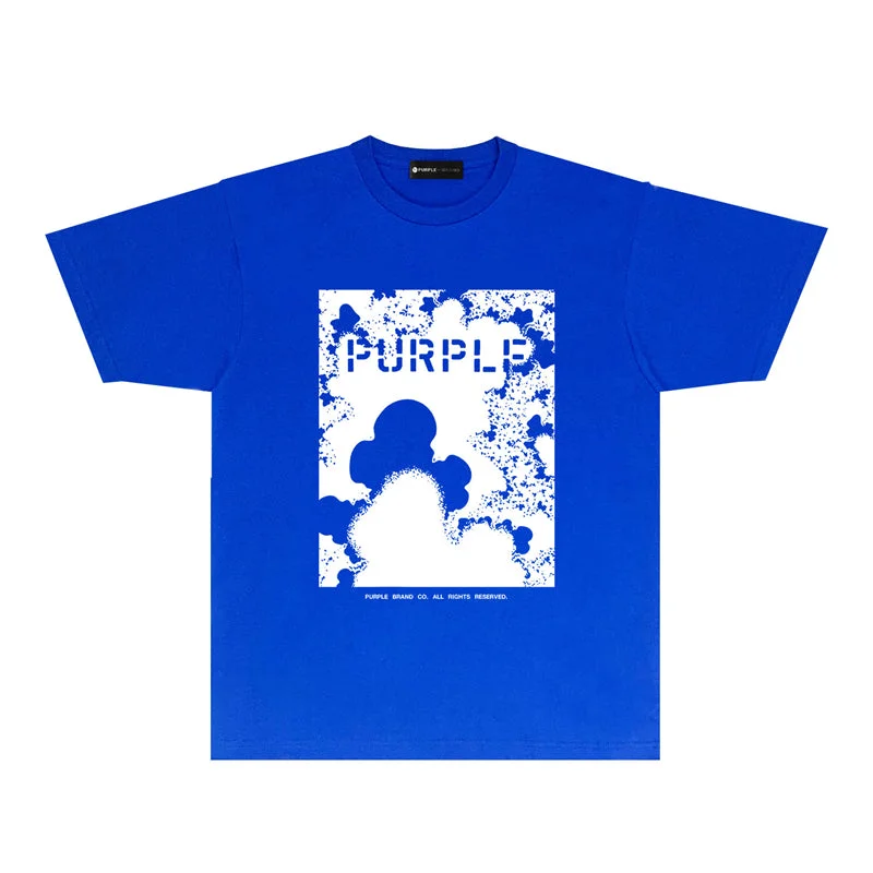 Purple fashion T-shirt