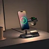Desktop Magnetic Multifunctional 4 in 1 15w Fast Wireless Charging Stand Qi2