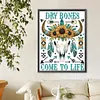 Diamond Painting-DIY Crystal Rhinestone Ox Head