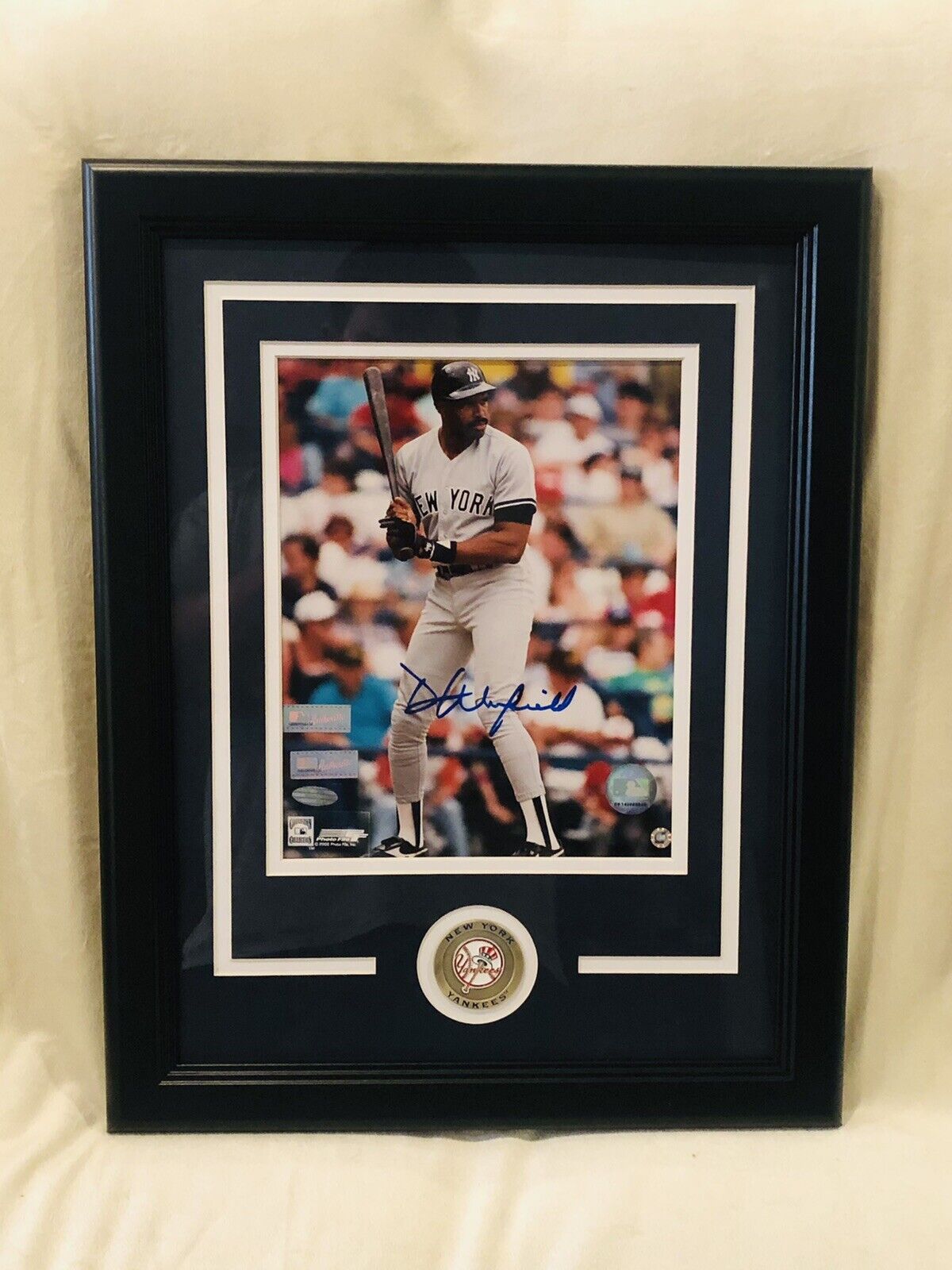 Dave Winfield HOF New York Yankees Signed Framed 8x10 Photo Poster painting MLB Steiner COA