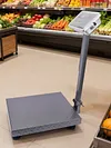 Foldable Floor Scale LCD Display Industrial Platform Scale for Pricing Warehouse