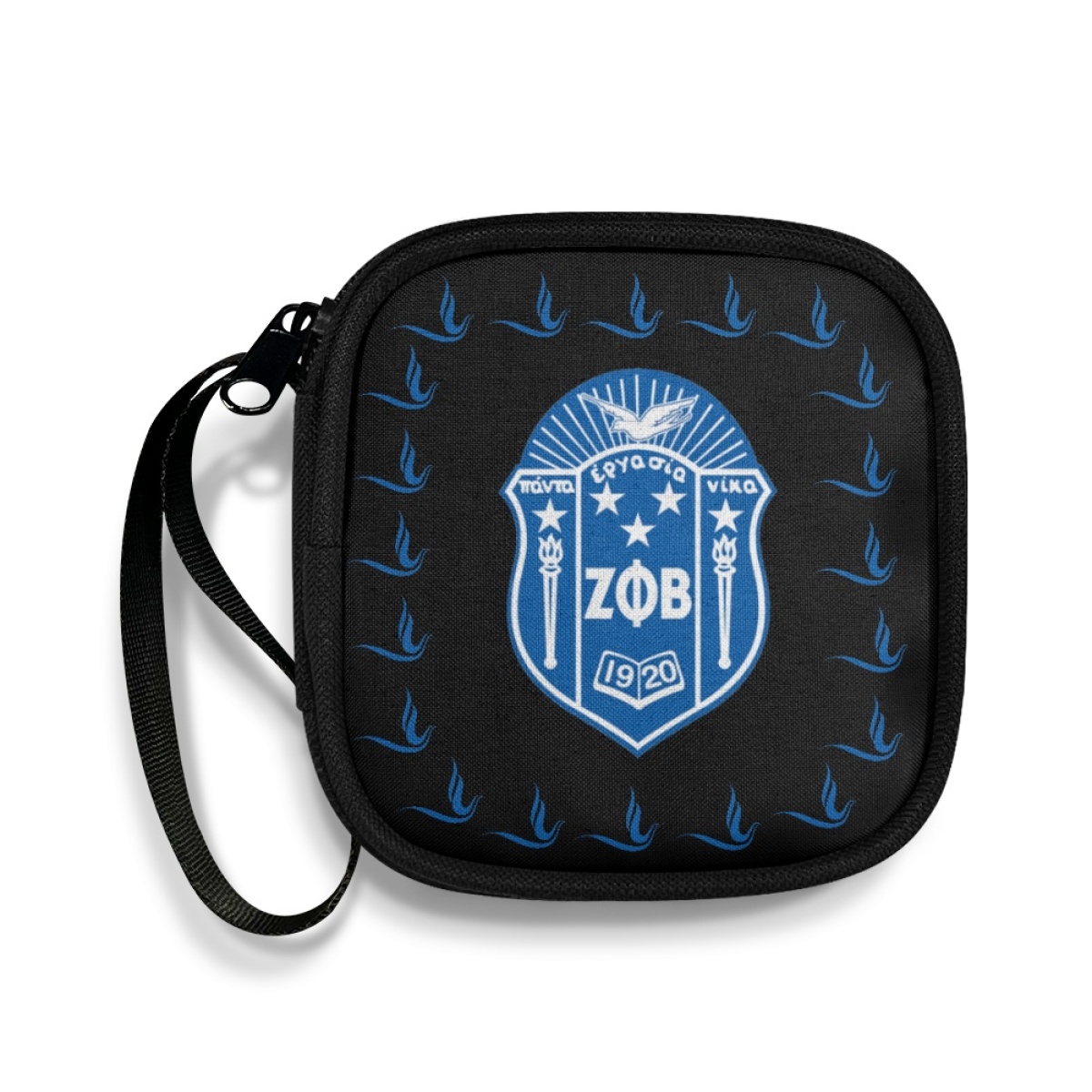 Portable headphone bag