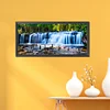 Diamond Painting-DIY Full Round Drill Forest Waterfall(90*40cm)