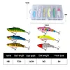 6Pcs Fishing Lure Vibration Artificial Hard Baits 7cm 16g Swimbait Fishing Bait