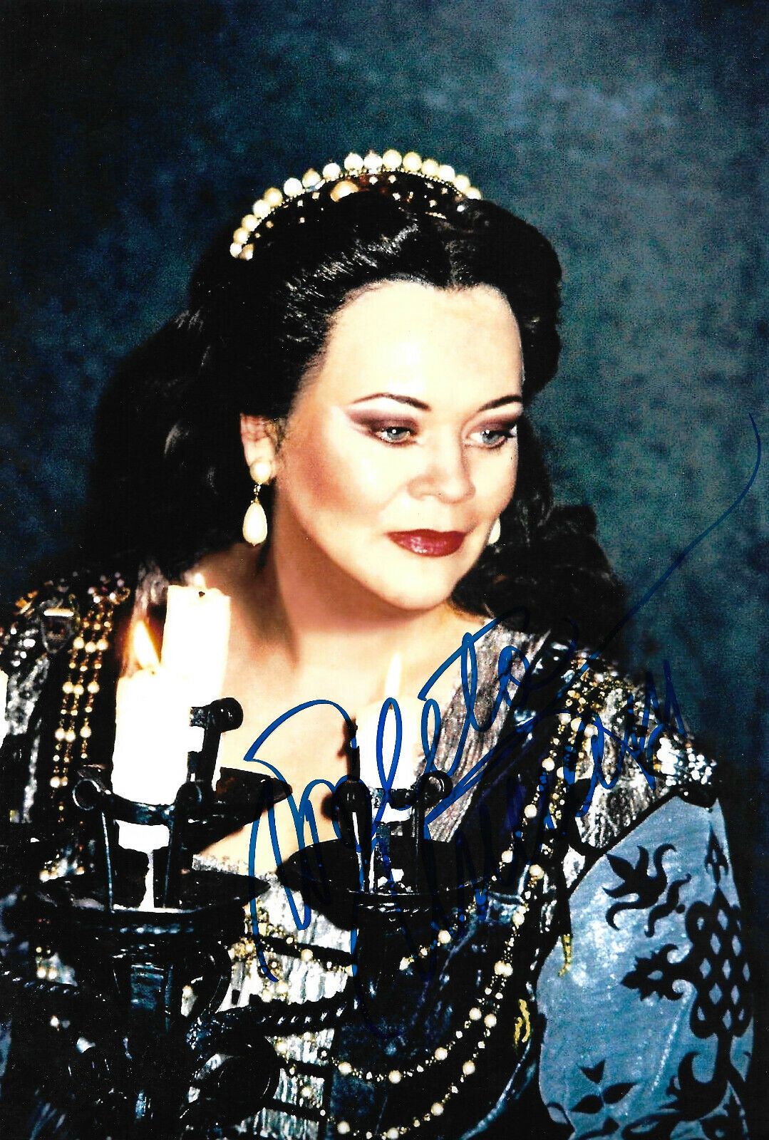 Violeta Urmana Opera signed 8x12 inch Photo Poster painting autograph