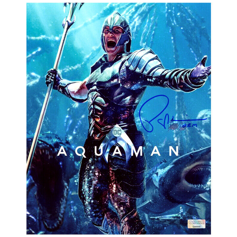 Patrick Wilson Autographed Aquaman King Orm 8x10 Photo Poster painting