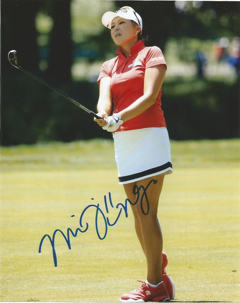 LPGA Mi Jung Hur Autographed Signed 8x10 Photo Poster painting COA BB