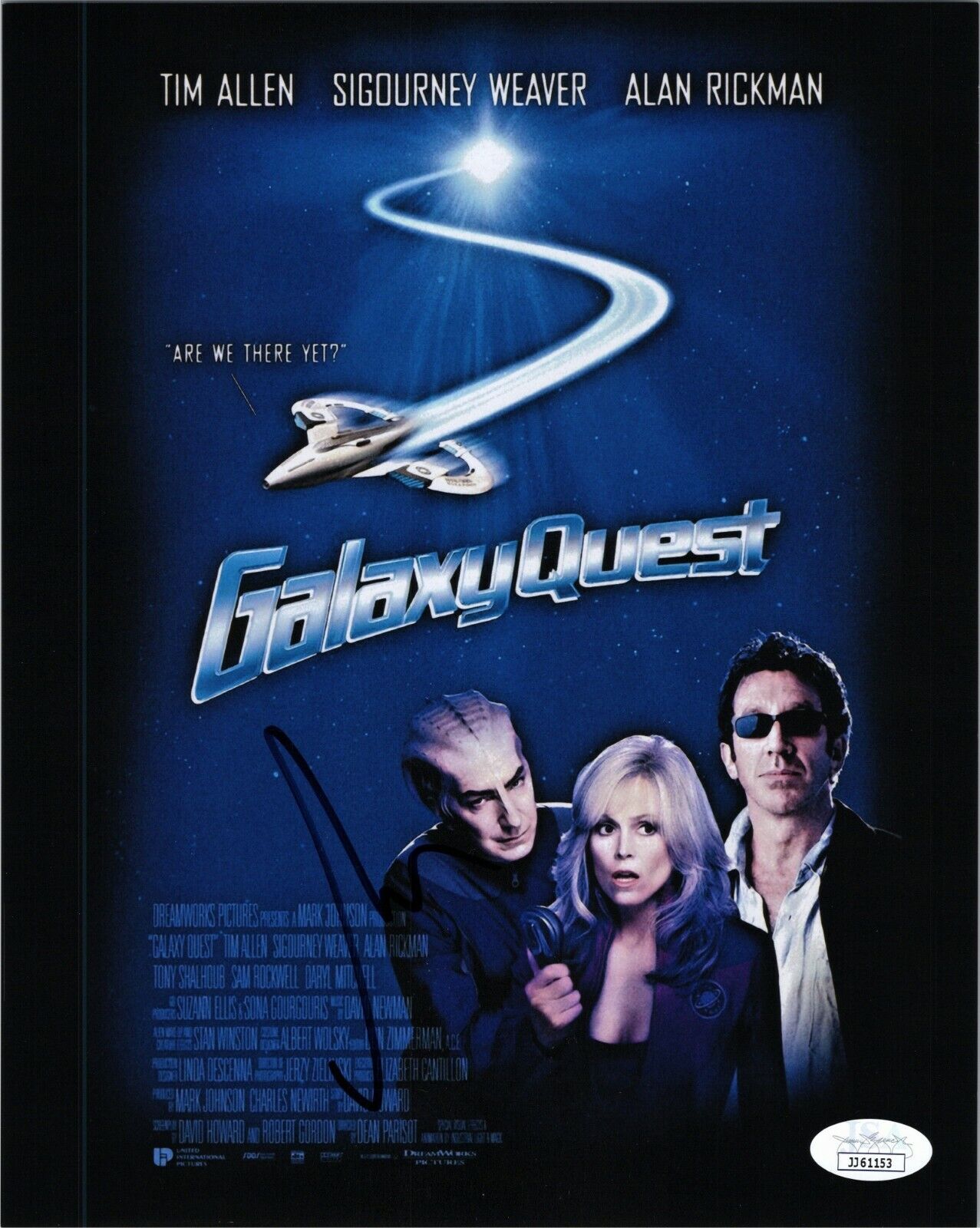 ~~ TIM ALLEN Authentic Hand-Signed ~GALAXY QUEST~ 8x10 Photo Poster painting (JSA COA) ~~