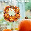 Glowing Pumpkin DIY Acrylic 5D Crystal Diamond Gem Art Hanging Ornament