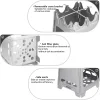 Pure Titanium Wood Stove Outdoor Portable Foldable Barbecue Stove