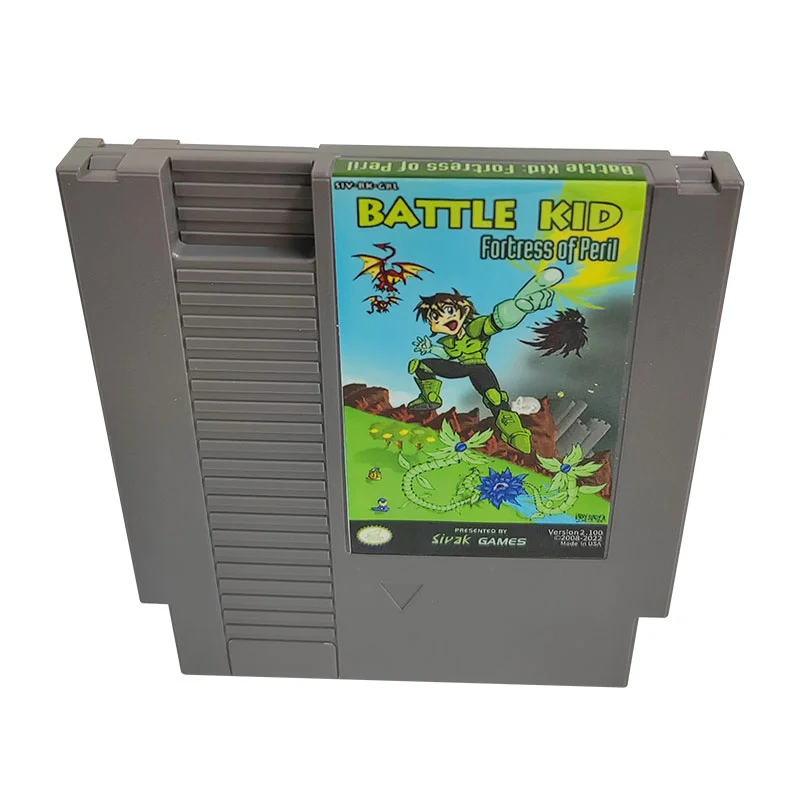 Battle Kid Fortress of Peril NES For Nintendo Entertainment System Console - 8 Bit Game Cartridge