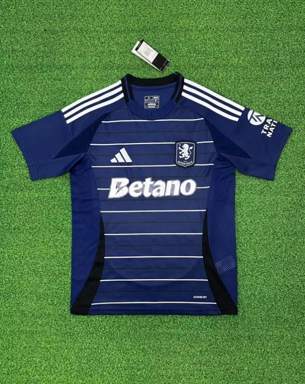 Aston Villa second away jersey in the 2425 season