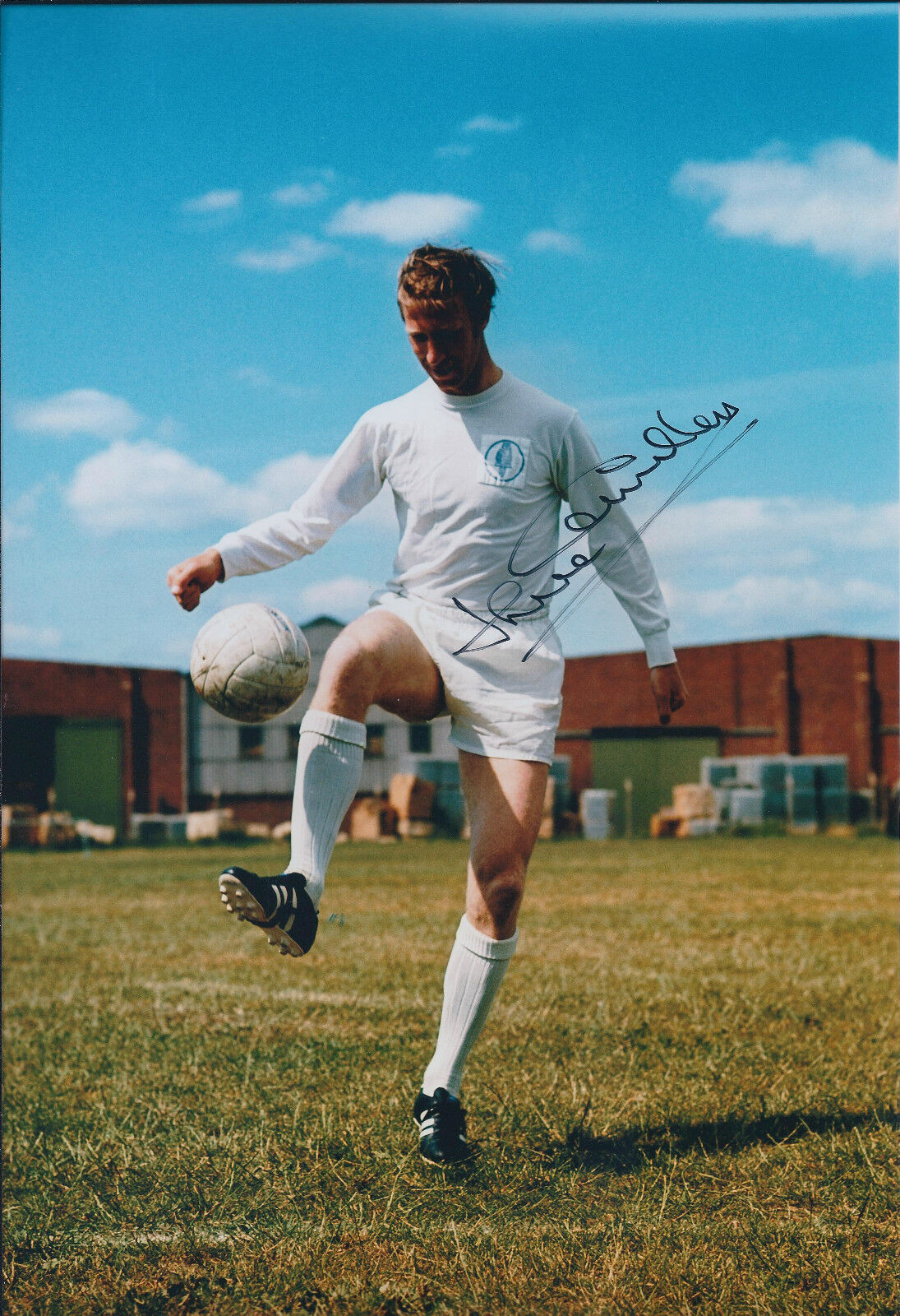 Jack CHARLTON SIGNED COA Autograph Photo Poster painting AFTAL 1966 England World Cup Leeds Utd