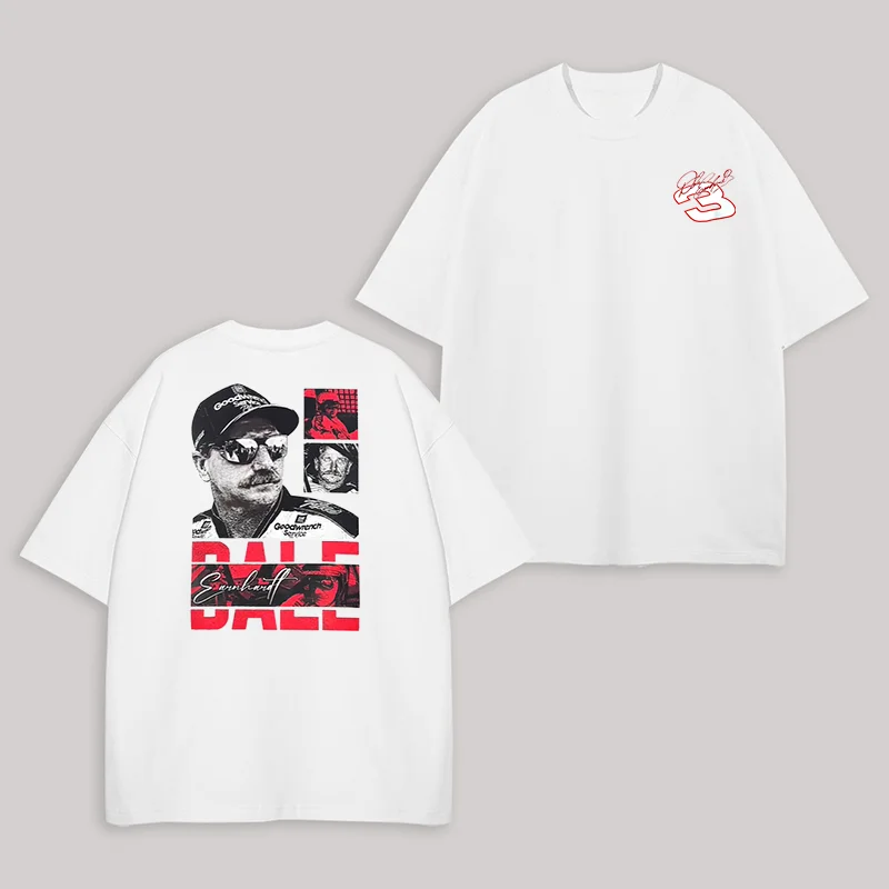 Dale Earnhardt Printed Unisex Oversized T-Shirt