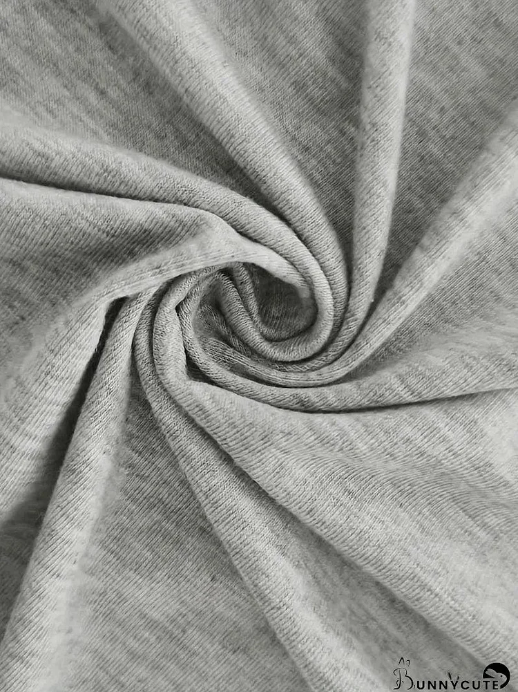 Long Sleeve V-Neck Tee with Pocket