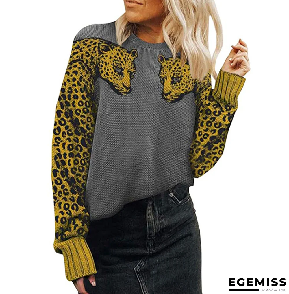 Autumn Winter New Leopard Sweater | EGEMISS