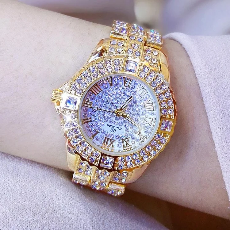 Women gold watch