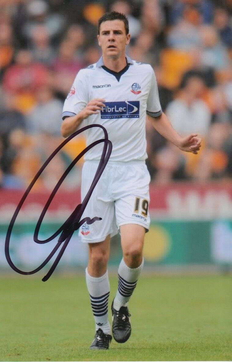 BOLTON HAND SIGNED OWEN GARVAN 6X4 Photo Poster painting 1.